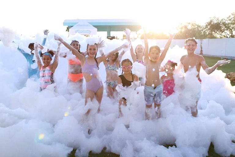 Foam party rental oswego yorlville naperville oswego plainfield